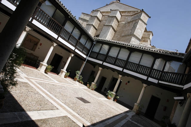 Patio de la Casa natal de Hernán Pérez del Pulgar ,el de las Hazañas en Ciudad Real, hoy museo de López-Villaseñor.   Pablo Lorente