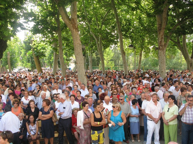La Romería de la Virgen del Valle, entre los actos que más público congregó. Rubén Abad