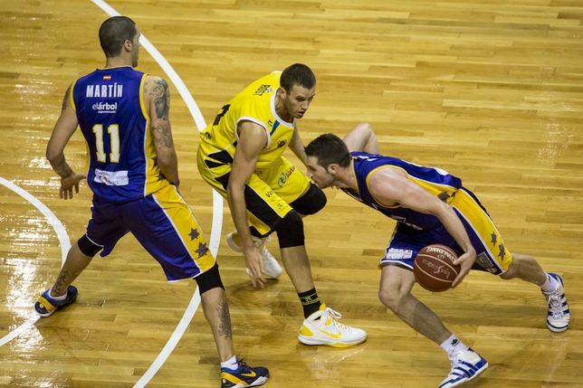 CB Canarias-Blancos de Rueda Valladolid. ACB Photo