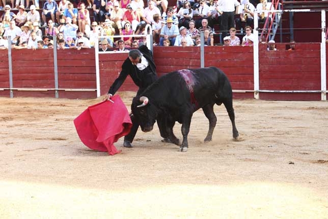 Festival taurino en Candeleda. Julio