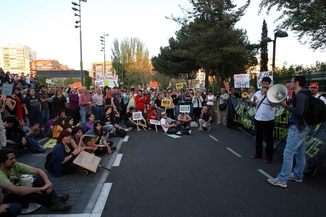 Primer aniversario del 15M en Valladolid