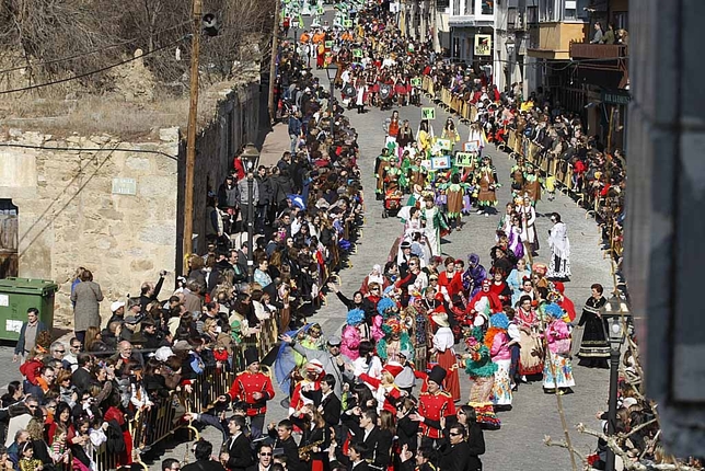 Carnaval de Cebreros, desfile de comparsas y carrozas David Castro