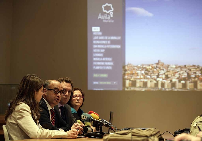 Presentación de la nueva web de la muralla. David Castro