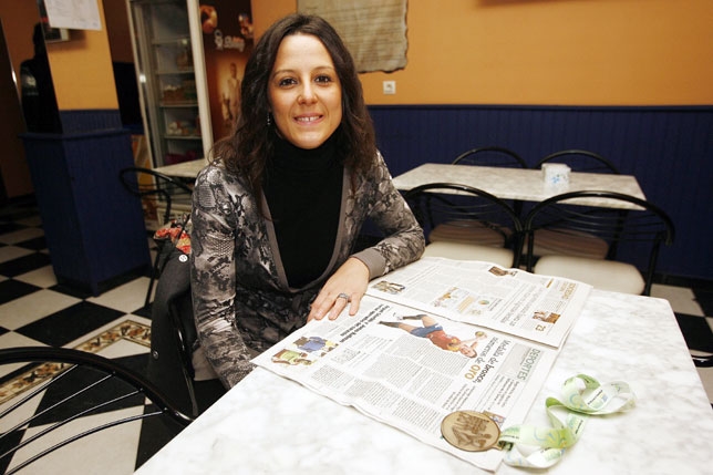 Macarena Aguilar, en una entrevista concedida a La Tribuna Rueda Villaverde