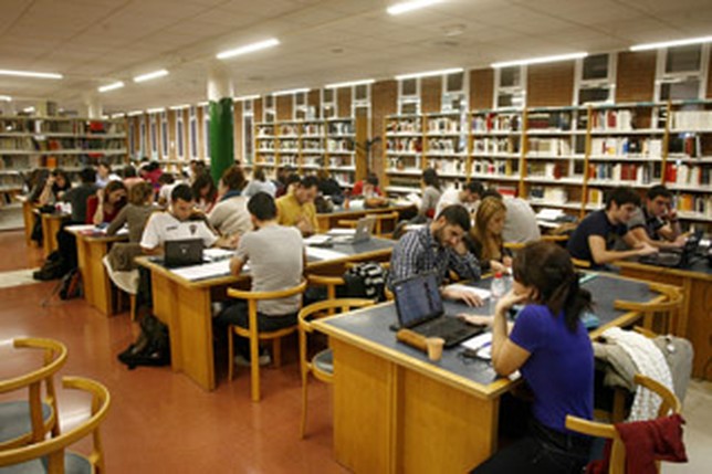 Resultado de imagen de biblioteca universitaria