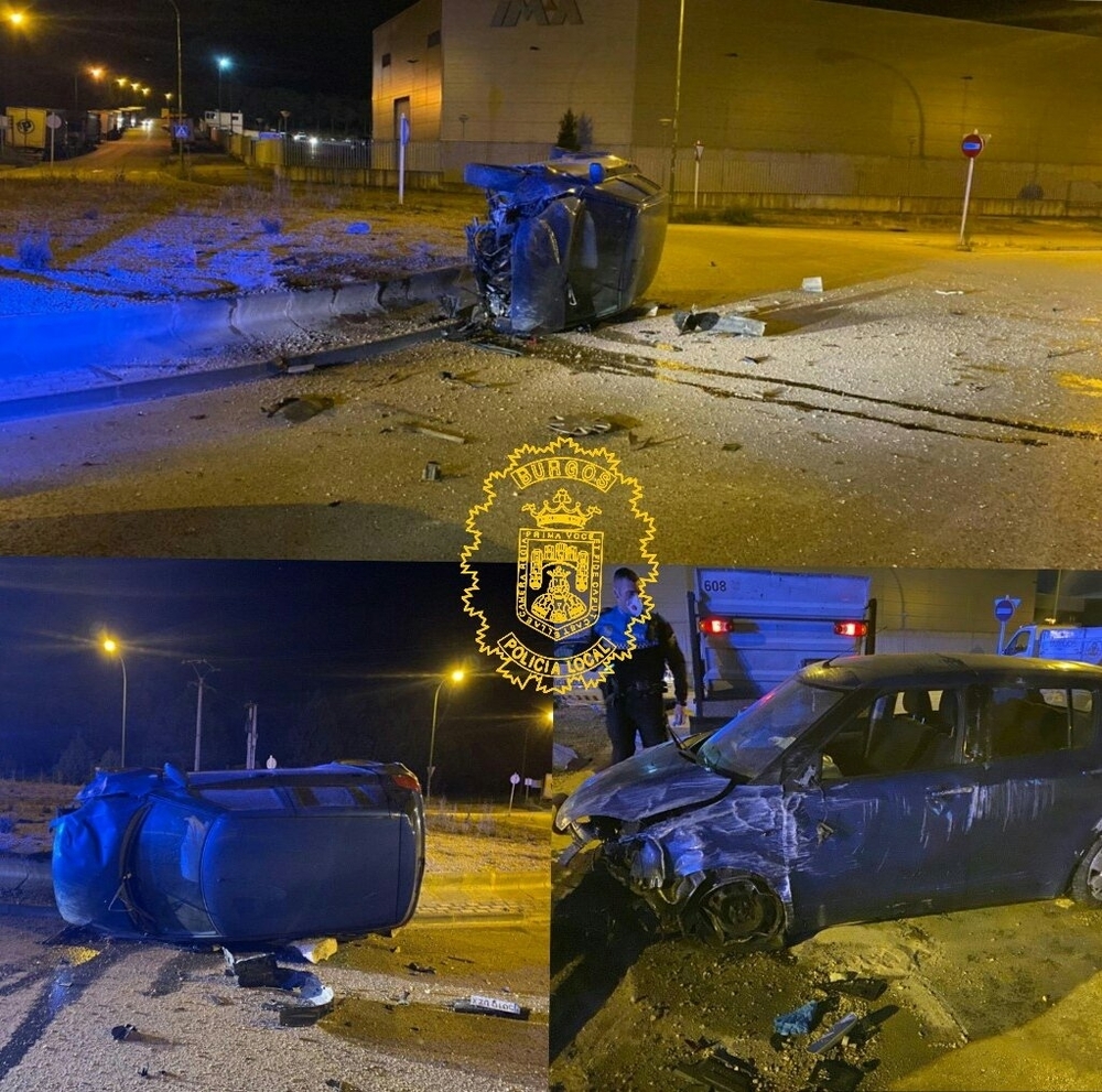 Sale por su propio pie tras un accidente en Villalonquéjar Noticias