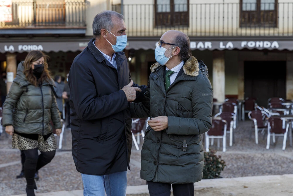 Ortega felicita a <h3 class='enlacePalabraNoticia'>Riaza</h3> por su buena conservaci�n