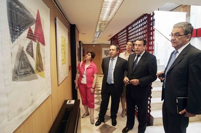 La Cámara de Comercio muestra su colección de arte por su centenario