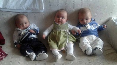 Nuevos vecinos por... triplicado
