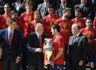 «Habéis dado una alegría a España. Sois formidables»