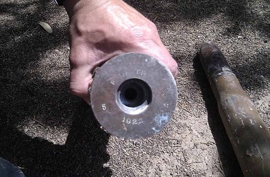 Aparecen dos artefactos de artillería en un chalet de El Barraco
