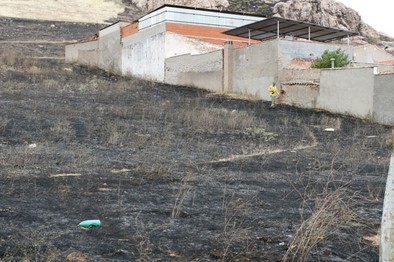 Un incendio de pastos mantuvo en vilo a los vecinos de El Carmen