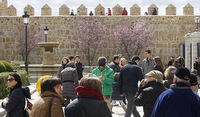 Las pernoctaciones suben en Ávila un 8% en los cuatro primeros meses de 2013