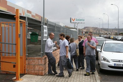 La plantilla de Solaria se reincorpora después de año y medio sin producir