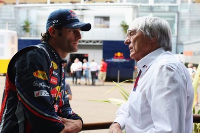 Ecclestone apoya a Webber