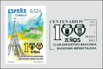 Cien años de vida deportiva del C.D. Basconia y el Mendi Taldea, historia de Basauri