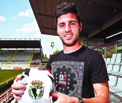 Cristian López: «El Burgos llevaba muchos años detrás de mi fichaje»