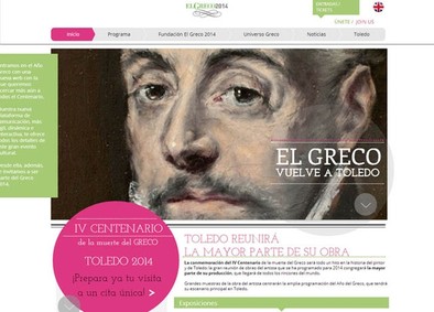 La web oficial del Greco 2014, más dinámica y atractiva