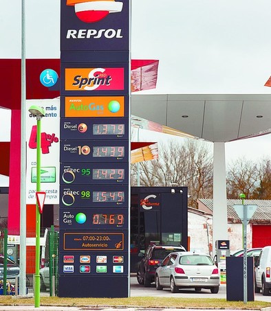 En Burgos se paga 1,2 euros más por llenar el depósito del automóvil
