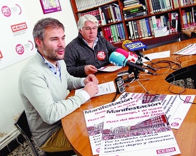 UGT y CCOO saldrán el domingo a la calle por la subida salarial y el empleo