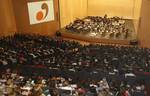 El Lienzo Norte se llenó para recibir a la Orquesta Sinfónica de Juventudes Musicales.