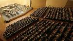 El Lienzo Norte se llenó para recibir a la Orquesta Sinfónica de Juventudes Musicales.