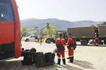 Incendio originado este sábado en Solana de Ávila.