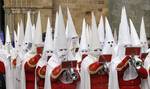 Procesión de La Soledad del Sábado Santo.