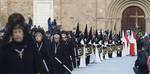 Procesión de La Soledad del Sábado Santo.