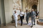 El Ministro de Defensa junto a María Dolores Cospedal, visitan el Archivo de la Marina en Viso del Marqués