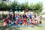 VILLAMURIEL DE CERRATO: Con el lema 'Vive Villamuriel' y una evidente afición deportiva, los más jóvenes del pueblo han querido rendir su particular tributo a la competición sana y a la diversión veraniega.