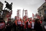 Manifestación contra la reforma laboral