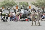 Jornada de puertas abiertas en la base de helicópteros de Almagro