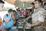 Jornada de puertas abiertas en la base de helicópteros de Almagro