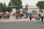 Jornada de puertas abiertas en la base de helicópteros de Almagro