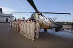 Despedida de los militares y de los T...