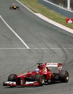 Alonso manda en Montmeló