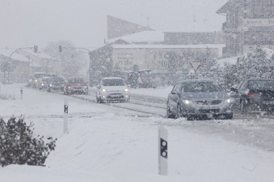 Temporal de nieve en Burgos Alberto Rodrigo
