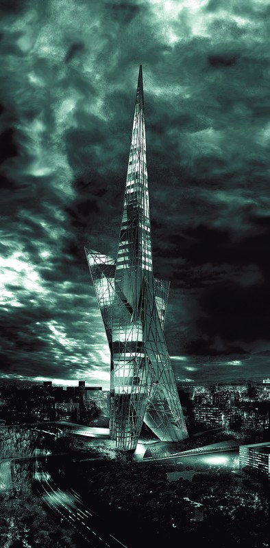 Proyecto finalista para construir una torre en Taiwan. Gracias a él le están llegando encargos. DB