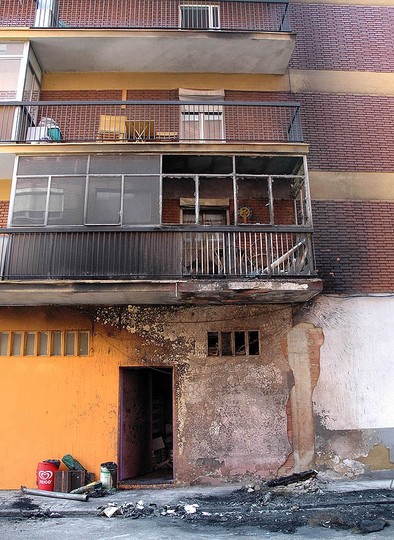  Imagen del lugar donde se produjeron los hechos. Sara Muniosguren