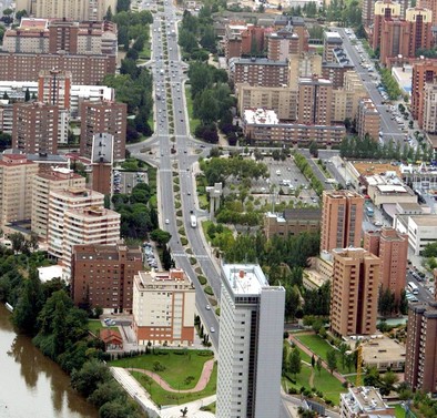 Avenida de Salamanca de Valladolid. Ical