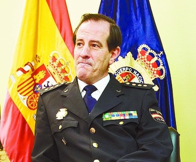 Manuel Javier Peña, ayer, en su despacho desde 2007.