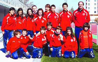 El AMA Caja de Burgos logra siete podios en Logroño. DB
