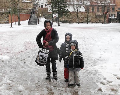  Las temperaturas de estos días han deshecho la nieve caída. Marta Redondo