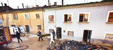 Incendio en una vivienda de Revillaruz