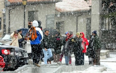 Frío y nieve en Ávila Antonio Bartolomé