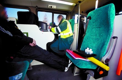 La Guardia Civil de Tráfico en uno de sus controles preventivos de consumo de drogas al volante DB/Miguel Ángel Valdivielso