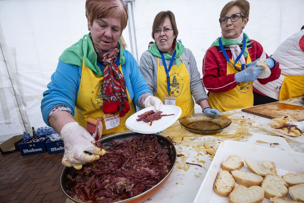 San Pedro de la Fuente vive el día grande de la cecina