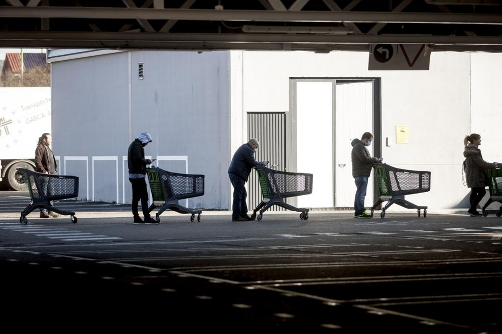 Por la mañana, sábado de compras
