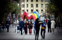 La ciudad mantiene su lucha contra la covid, porque las cifras de contagios siguen siendo elevadas.